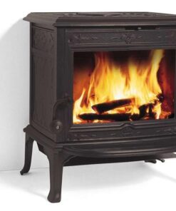 JOTUL Krbová kamna F 100 CB - černý lak bez příček ve dvířkách