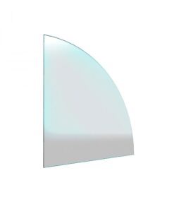 IRLBACHER sklo pod kamna - Výseč 1000x1000 mm / 8 mm