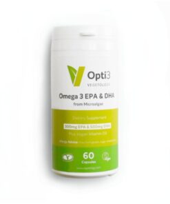 Vegetology Opti3 Omega - EPA a DHA s vitaminem D3 (60 kapslí)