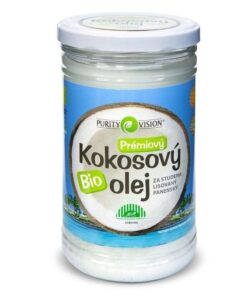 Purity Vision Kokosový olej panenský BIO (900 ml) - za studena lisovaný