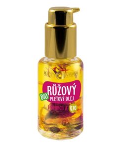 Purity Vision Růžový pleťový olej BIO (45 ml) - s opuncií a koenzymem q10