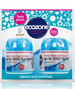 Ecozone Osvěžovač a čistič WC Duo Pack - vydrží až 2.000 spláchnutí