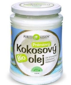 Purity Vision Kokosový olej panenský BIO (600 ml) - za studena lisovaný