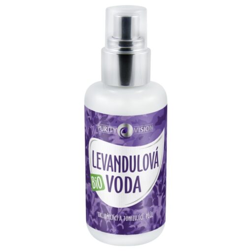 Purity Vision Levandulová voda BIO (100 ml) - zklidňuje a tonizuje