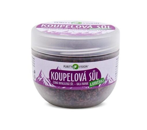 Purity Vision Ajurvédská koupelová sůl (500 g) - k uvolnění svalů a kloubů