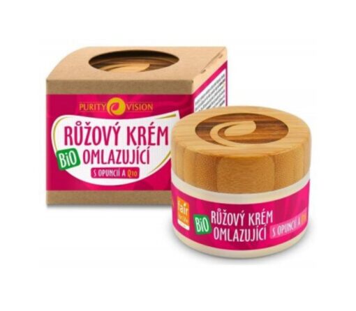 Purity Vision Růžový krém omlazující BIO (40 ml) - pro mladistvý vzhled