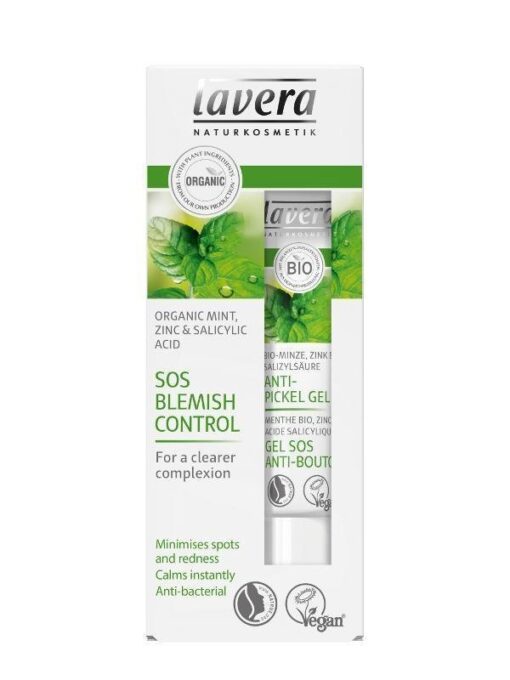 Lavera SOS gel na akné BIO (15 ml) - s okamžitým účinkem