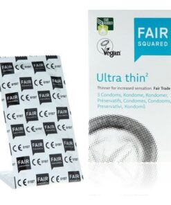 Fair Squared Kondom Ultra Thin (3 ks) - veganské a fair trade