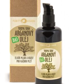 Purity Vision Arganový olej RAW BIO (100 ml) - elixír mládí a krásy