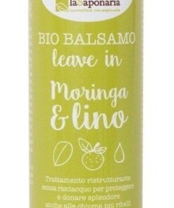 laSaponaria Bezoplachový kondicionér s moringou a lněným olejem BIO (150 ml)