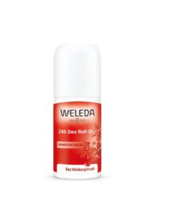 Weleda Deodorant roll-on 24h - granátové jablko (50 ml) - bez solí hliníku