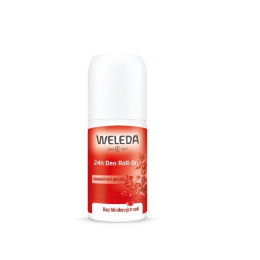 Weleda Deodorant roll-on 24h - granátové jablko (50 ml) - bez solí hliníku