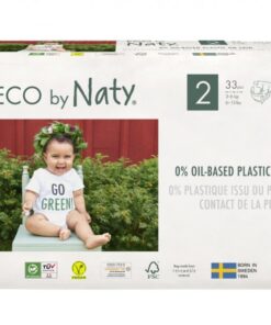 Naty Ekoplenky Mini 2 (3 - 6 kg) (33 ks) - z 55-60 % rozložitelné