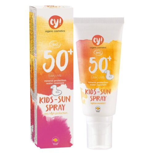 Ey! Opalovací krém ve spreji pro děti SPF 50+ BIO (100 ml) - 100% přírodní