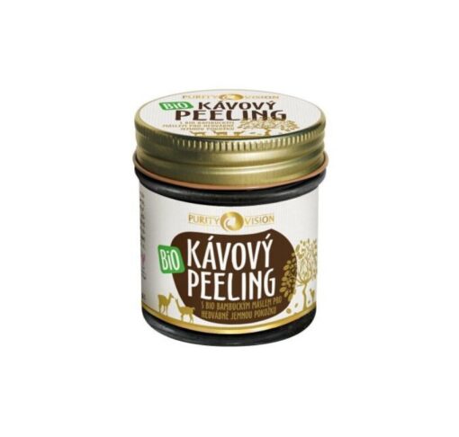 Purity Vision Kávový peeling BIO (110 g) - pro hedvábně jemnou pokožku