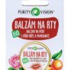 Purity Vision Balzám na rty BIO (12 ml) - s vůní růže a pomeranče