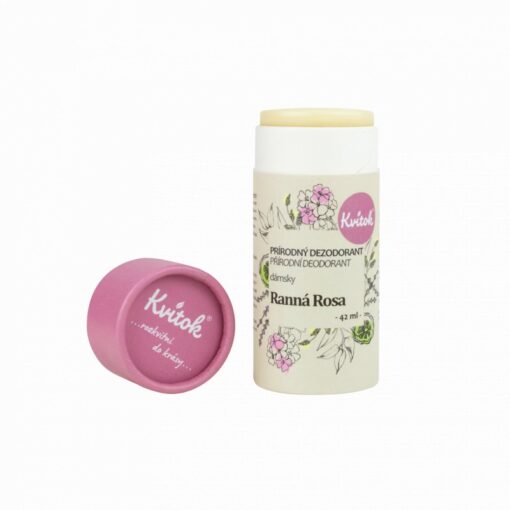 Kvitok Tuhý deodorant Ranní rosa (42 ml) - účinný až 24 hodin