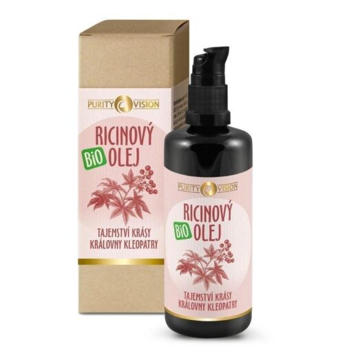 Purity Vision Ricinový olej BIO (100 ml) - dokonalá univerzální péče