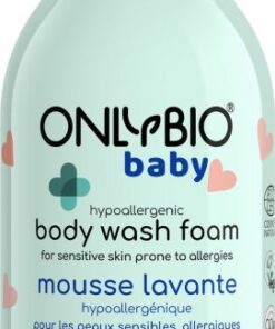 OnlyBio Hypoalergenní mycí pěna pro miminka (300 ml) - vhodná hned od narození