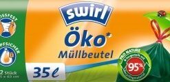 Swirl Eko Zatahovací pytle (12 ks) - 35 l - z 95 % z recyklovaných materiálů