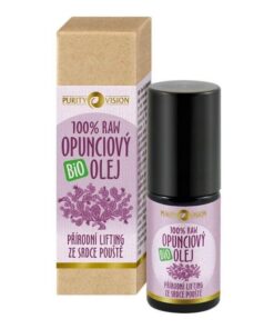 Purity Vision Opunciový olej roll-on RAW BIO (5 ml) - přírodní liftingové sérum