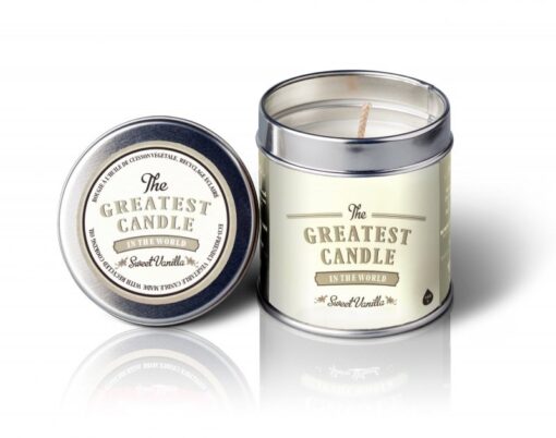 The Greatest Candle Vonná svíčka v plechovce (200 g) - sladká vanilka