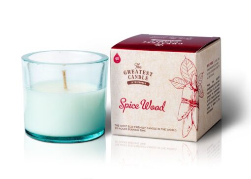 The Greatest Candle Vonná svíčka ve skle (75 g) - dřevo a koření