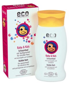 Eco Cosmetics Baby Dětská bublinková koupel BIO (200 ml) - s granátovým jablkem a rakytníkem