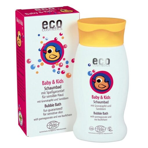 Eco Cosmetics Baby Dětská bublinková koupel BIO (200 ml) - s granátovým jablkem a rakytníkem