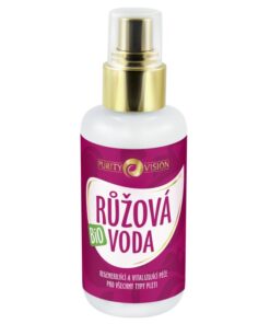 Purity Vision Růžová voda BIO (100 ml) - revitalizuje a zklidňuje