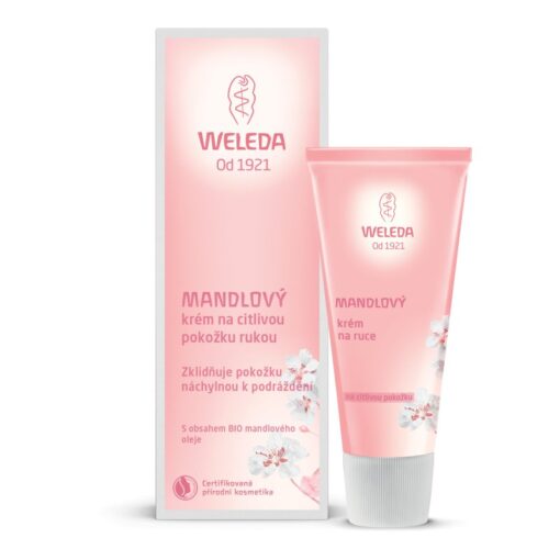 Weleda Mandlový krém na citlivou pokožku rukou (50 ml) - hydratuje a zjemní