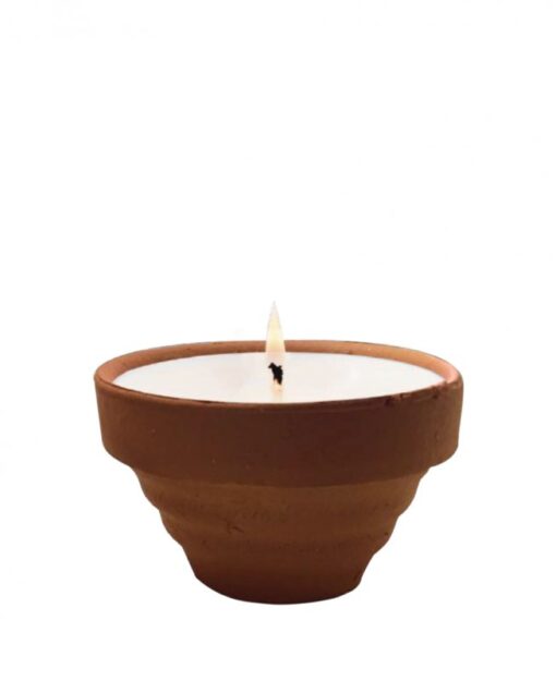 The Greatest Candle Vonná svíčka Terracotta (75 g)  - citronela