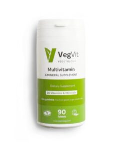 Vegetology VegVit Multivitamin s minerály (90 tablet) - s výtažky ze superfoods