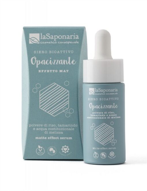 laSaponaria Bioaktivní pleťové sérum s matným efektem BIO (15 ml)