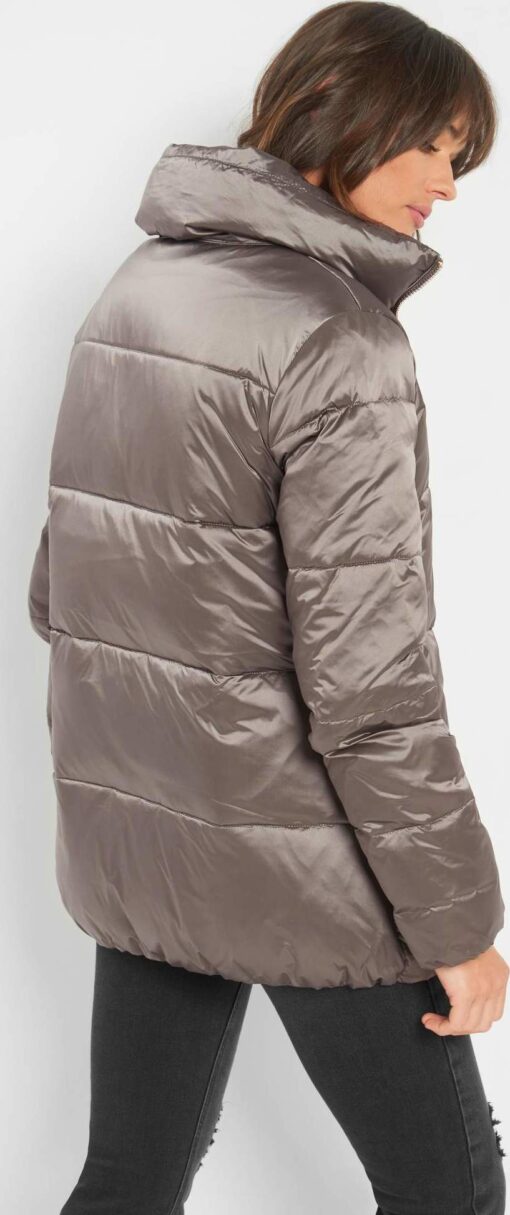 Hnědá Péřová puffer bunda ORSAY✅1999.00