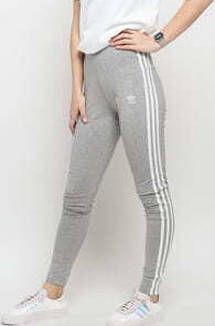 adidas Originals 3 Stripes Tight melange šedé S