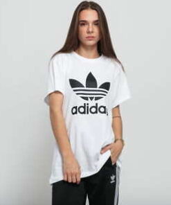 adidas Originals Boyfriend Tee bílé L