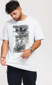 adidas Originals Camo Tongue Tee šedé L