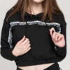 adidas Originals Cropped Hoodie černá M