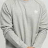 adidas Originals Essential Crew melange šedá