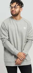 adidas Originals Essential Crew melange šedá