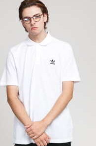 adidas Originals Essential Polo bílé XL