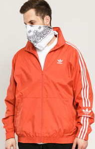 adidas Originals Lock Up Track Top tmavě oranžová XL