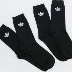 adidas Originals Thin Tref Crew 2 Pack černé EUR 35-38