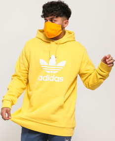 adidas Originals Trefoil Hoodie žlutá M