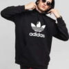 adidas Originals Trefoil Hoodie černá XXL