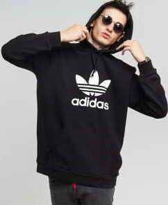 adidas Originals Trefoil Hoodie černá XXL