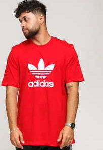 adidas Originals Trefoil T-Shirt červené L