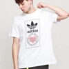 adidas Originals Unisex Tee bílé XS