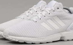 adidas Originals ZX Flux ftwwht / ftwwht / clgrey EUR 46 2/3